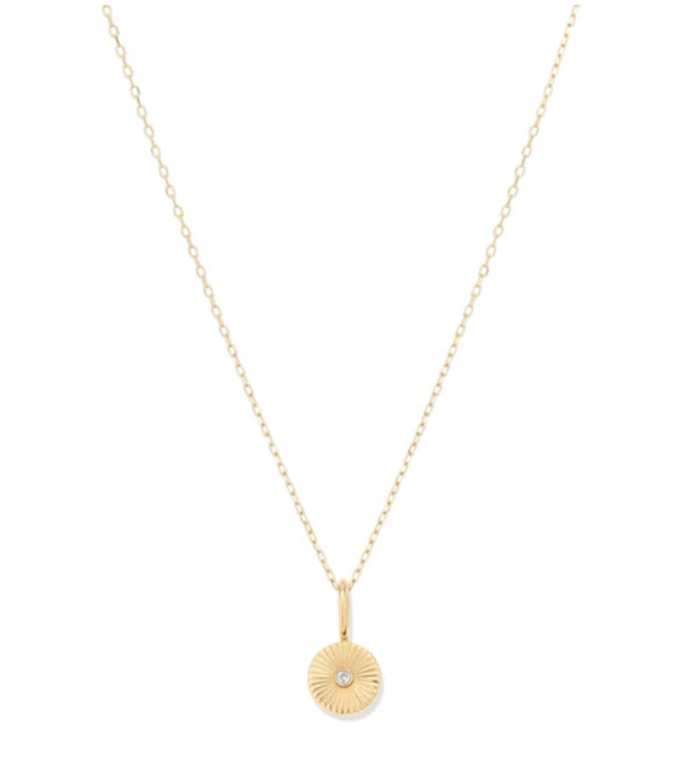 Adina Reyter Groovy Diamond Rays Mini Charm