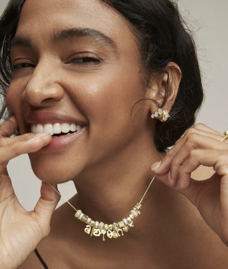 Adina Reyter Groovy Diamond Rays Mini Charm