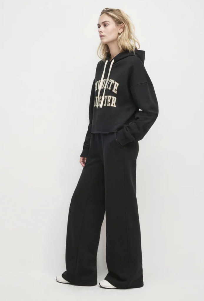 Favorite Daughter THE CROPPED COLLEGIATE HOODIE