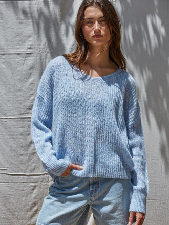 By Together Annika Wide Ribbed Sweater