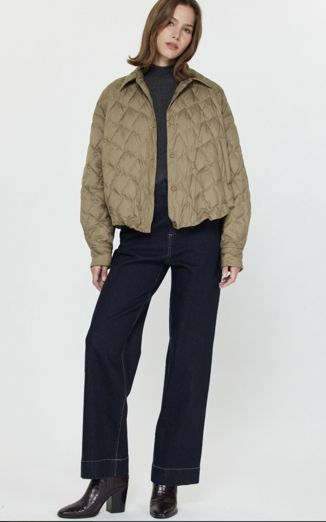Current Air Down Cropped Jacket