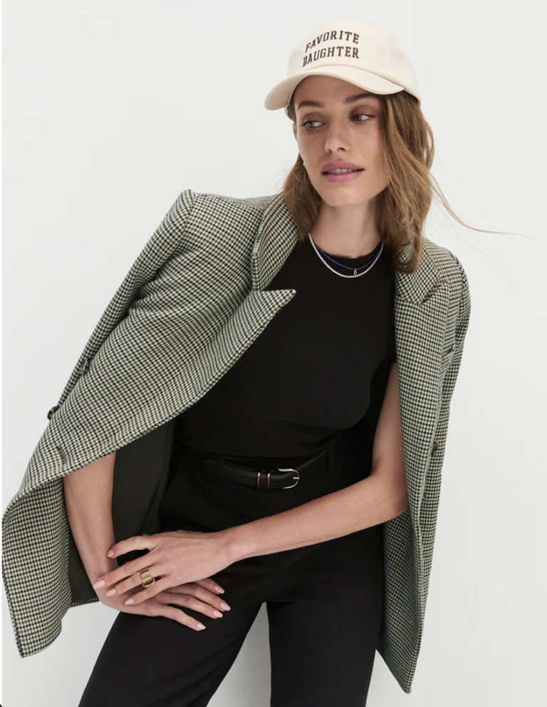 Favorite Daughter ALL CAPS LOGO BASEBALL CAP