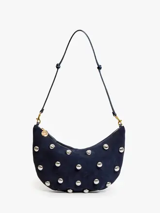 Clare V. Suede Studded Lune