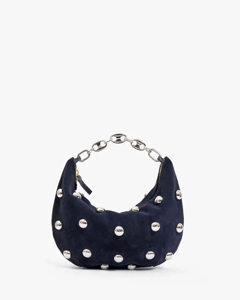 Clare V. Suede Studded Lune