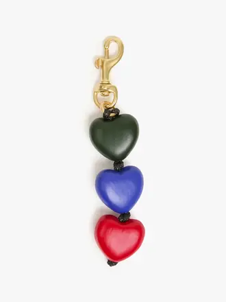 Clare V. Heart Fob