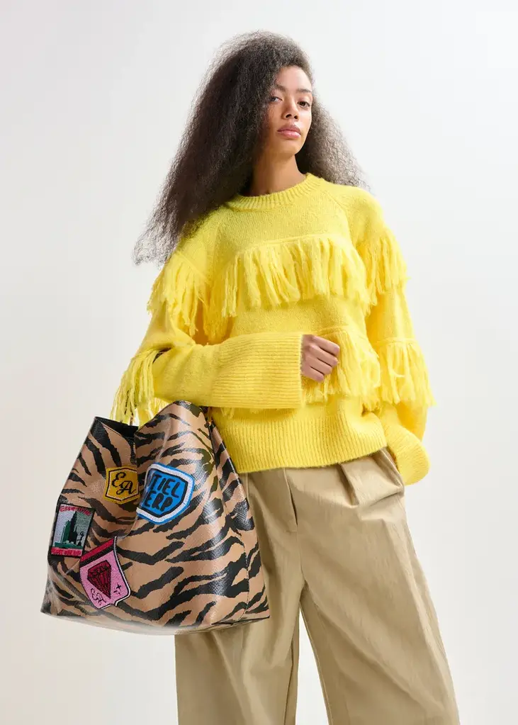 Essentiel Antwerp Johns Pull Over with Fringe