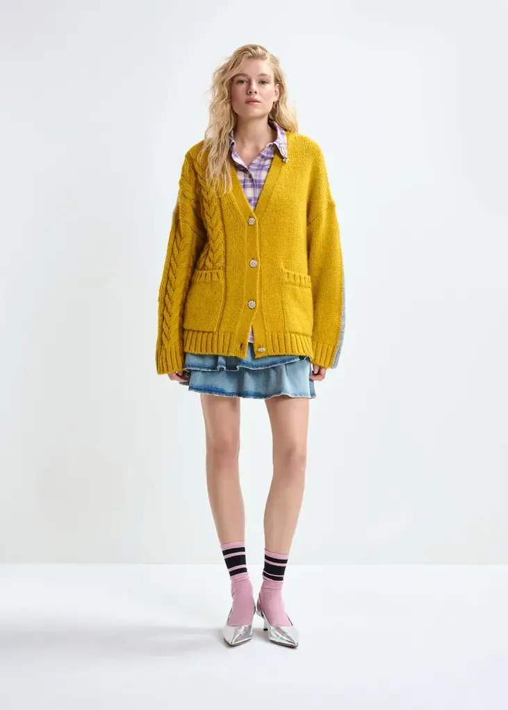Essentiel Antwerp Jokes Biocolor Cardigan