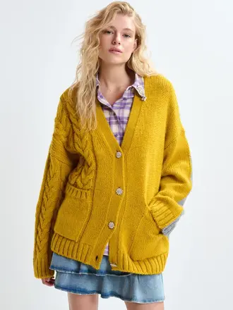 Essentiel Antwerp Jokes Biocolor Cardigan