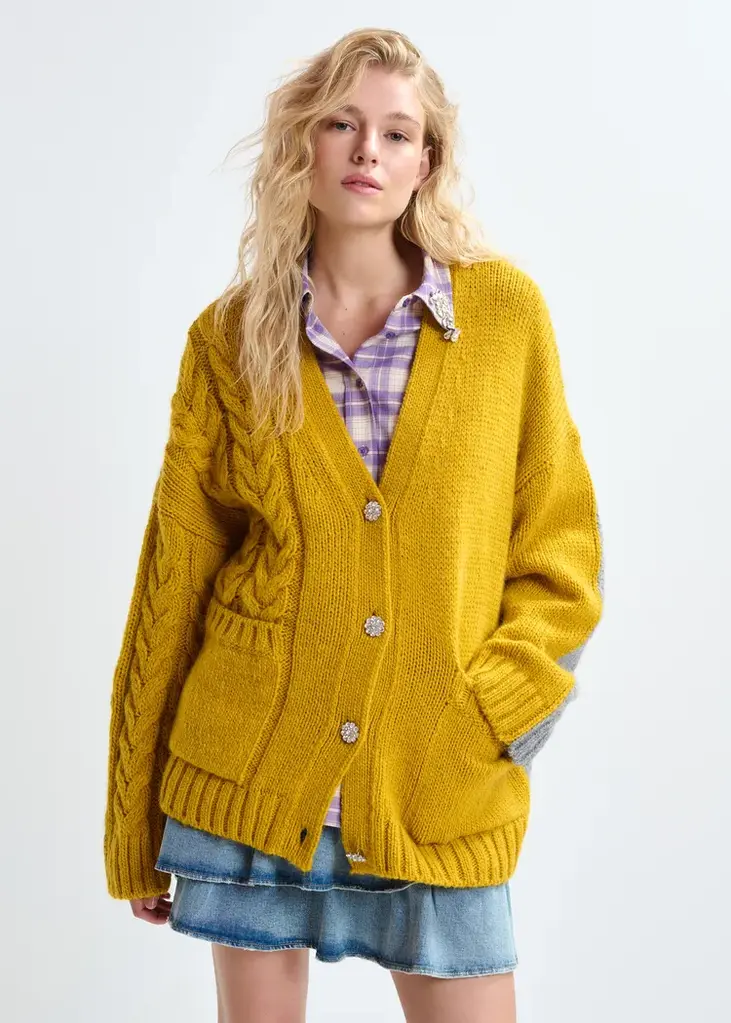 Essentiel Antwerp Jokes Biocolor Cardigan