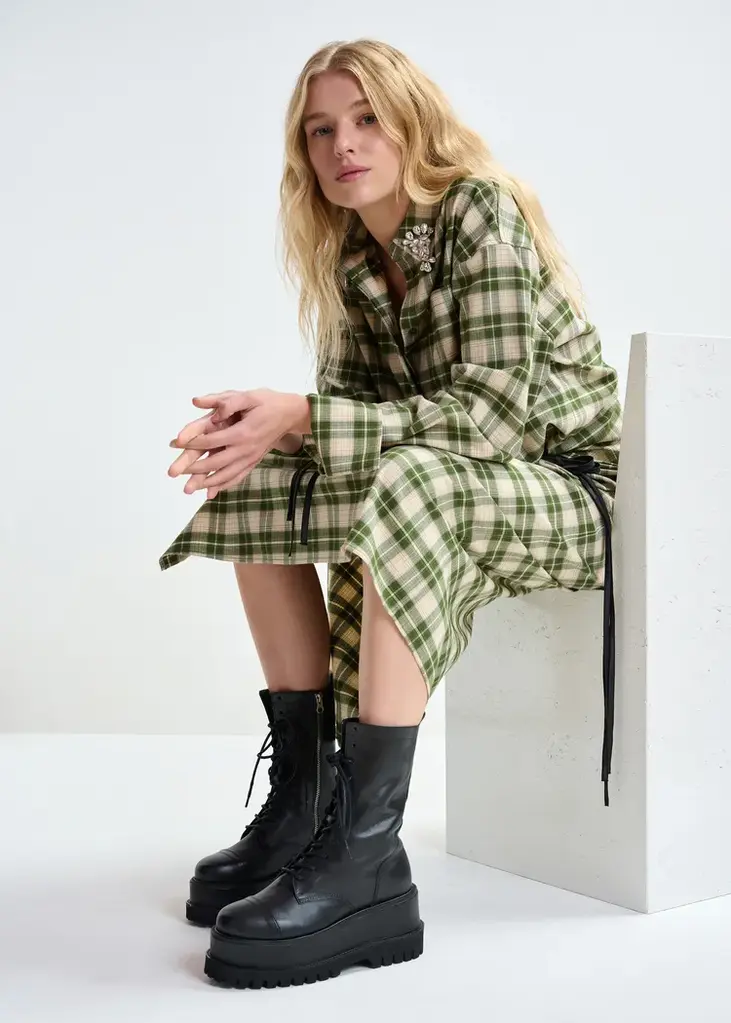 Essentiel Antwerp JID Maxi Shirt Dress