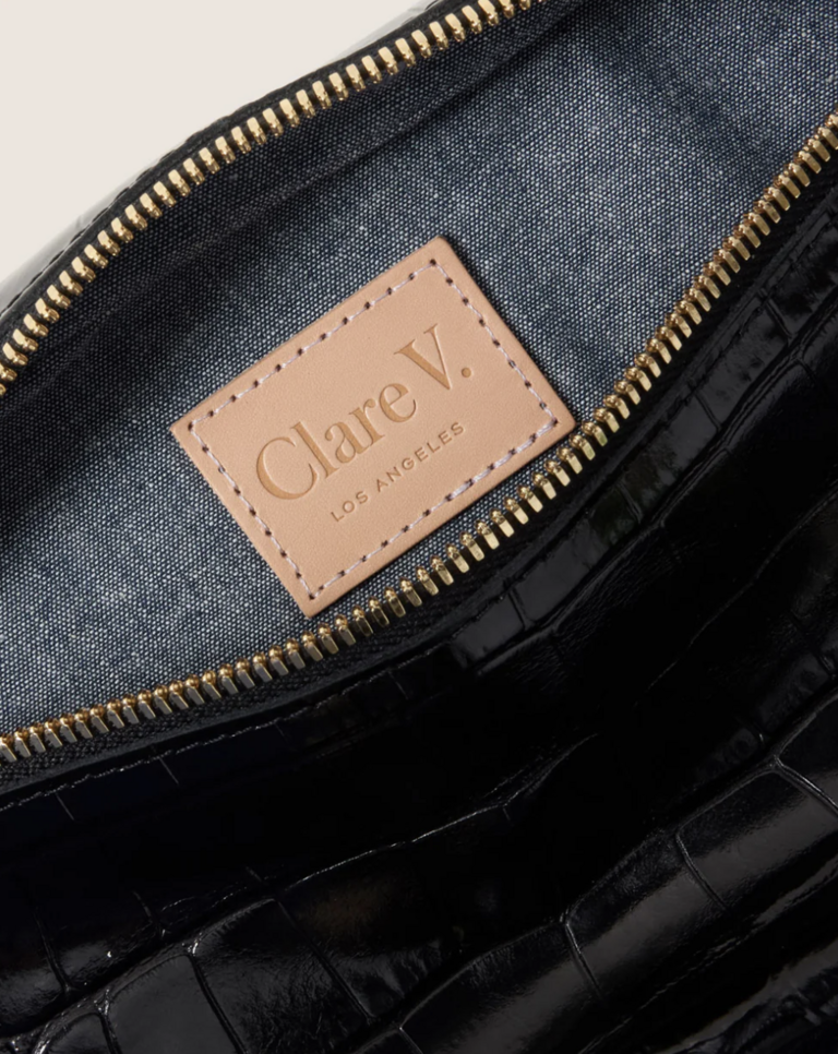 Clare V. Congo Croco Grande Fanny