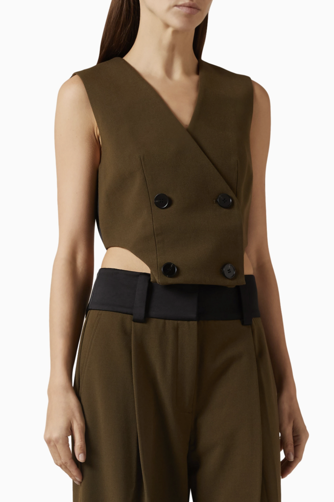 Saint Art Wes Double Breasted Vest