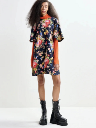 Essentiel Antwerp Jamie Wide A-Line Mini Dress