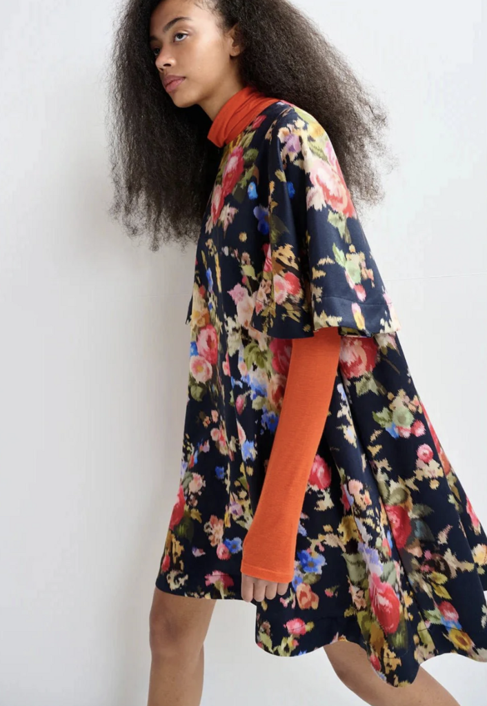 Essentiel Antwerp Jamie Wide A-Line Mini Dress