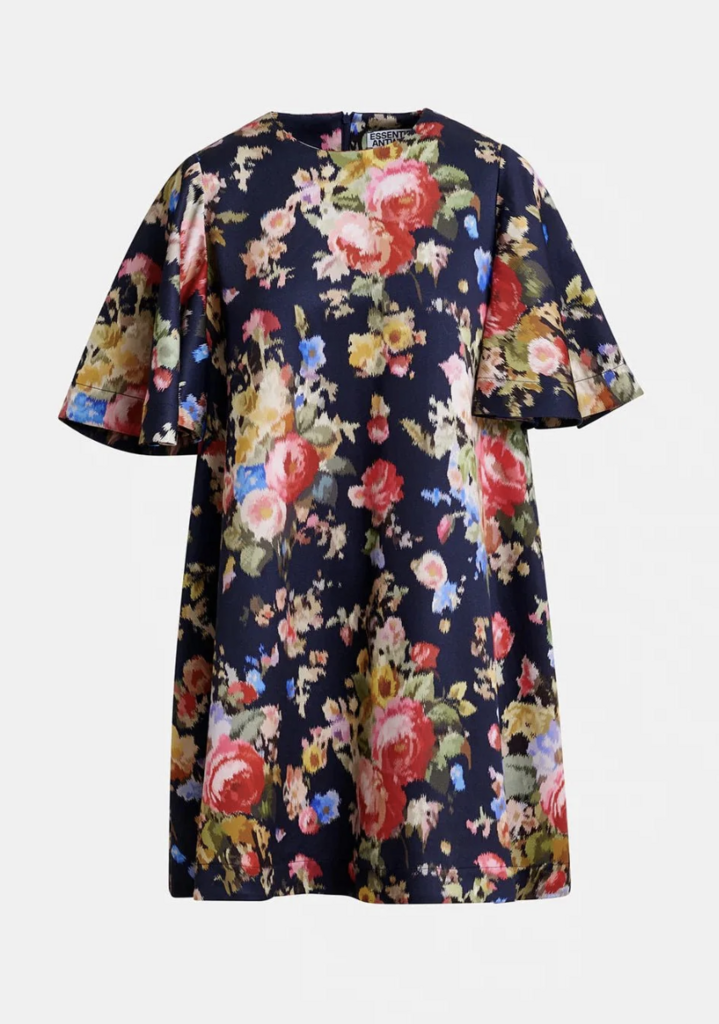 Essentiel Antwerp Jamie Wide A-Line Mini Dress