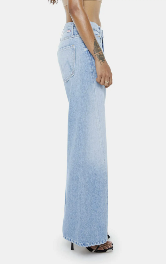 Mother Denim Lil Lemon Twist Sneak