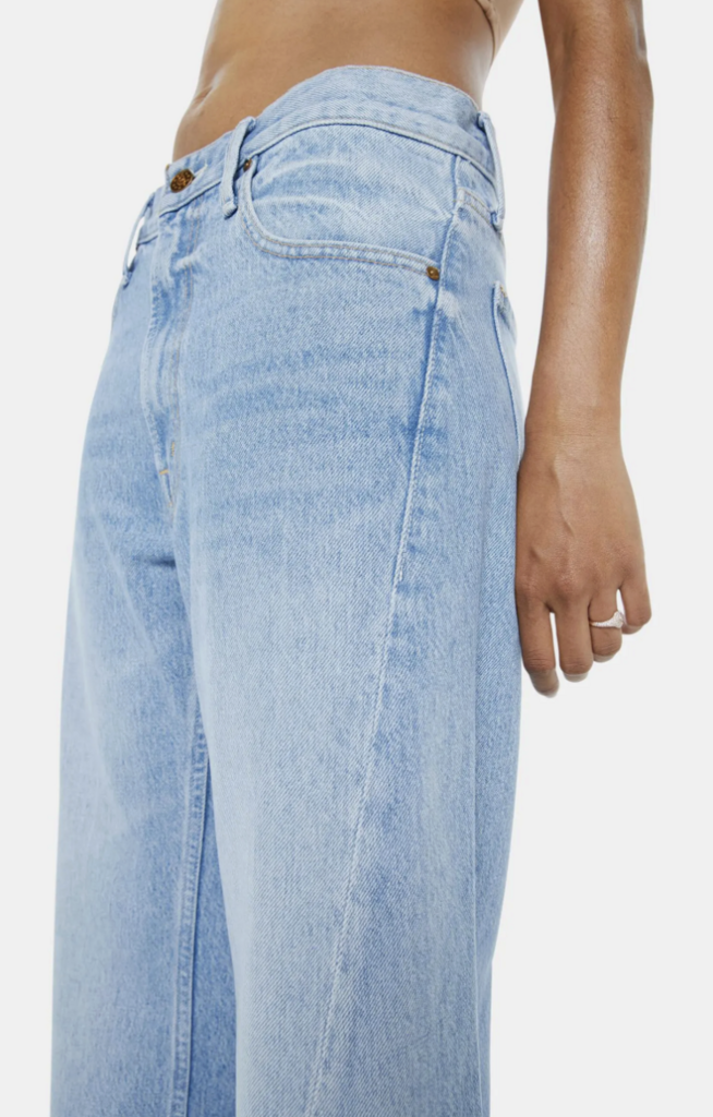 Mother Denim Lil Lemon Twist Sneak