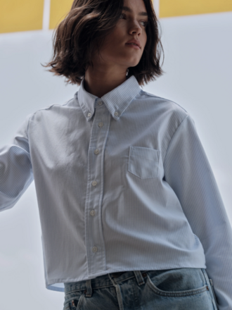 Cissa The COLLEGIATE Shirt Oxford Blue Stripe