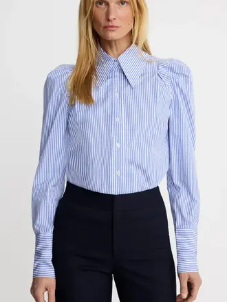 Smythe Box Pleat Oxford Shirt