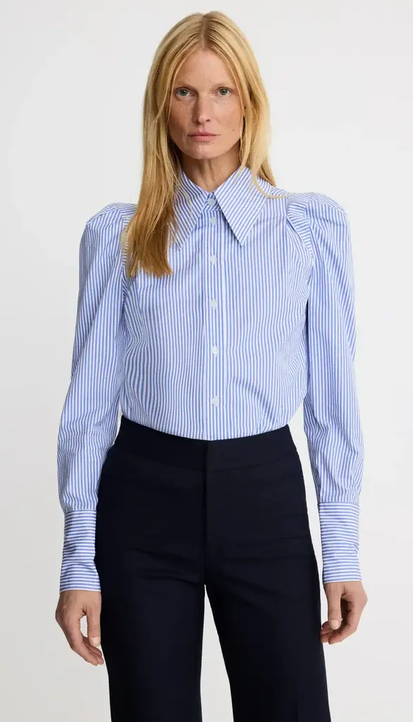 Smythe Box Pleat Oxford Shirt