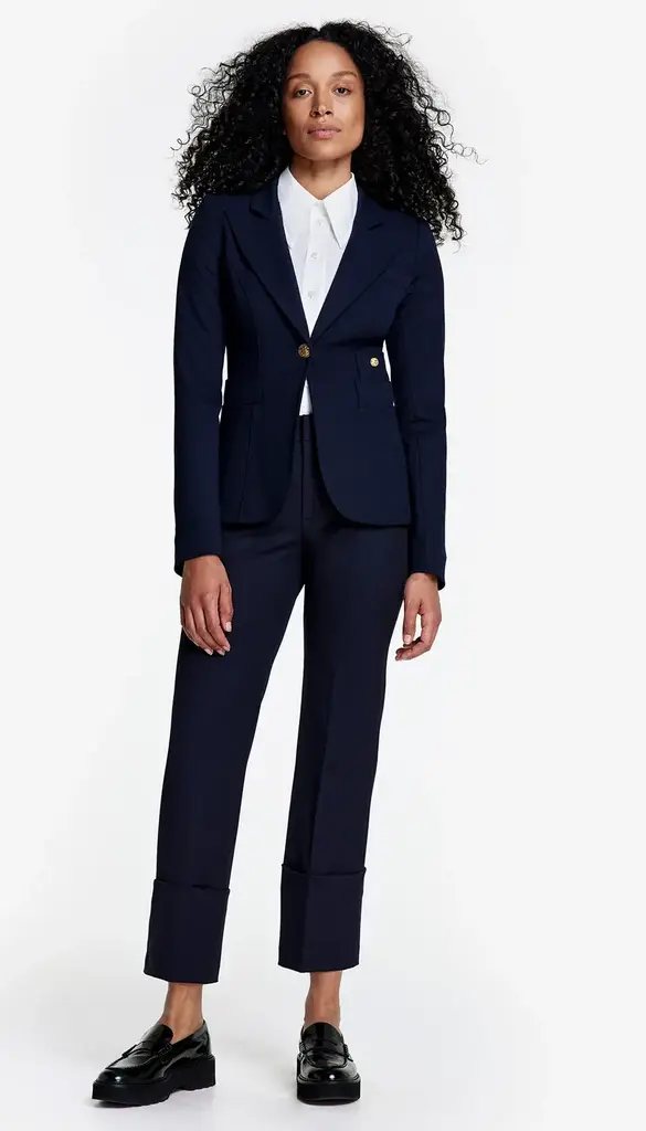 Smythe Duchess Full Back Navy Blazer