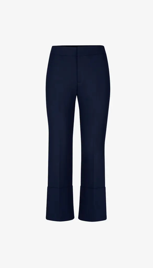 Smythe Cuffed Navy Flood Pant