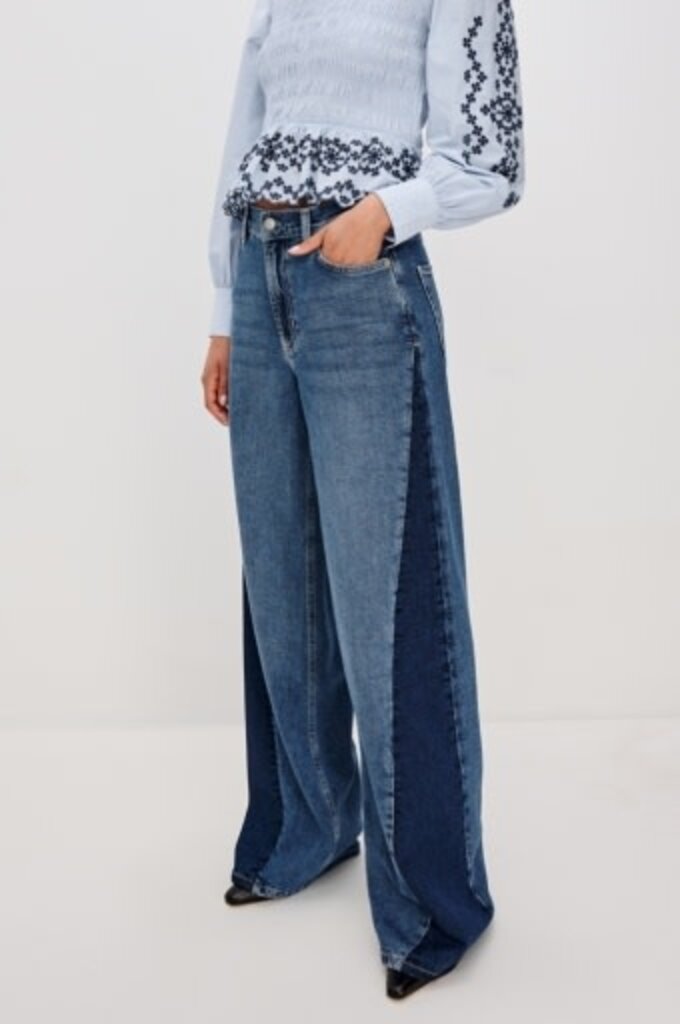 Rails Angeleno Godet in Indigo Grove