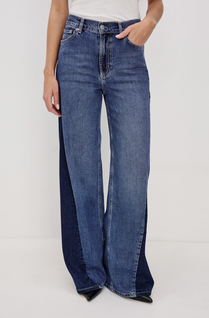 Rails Angeleno Godet in Indigo Grove