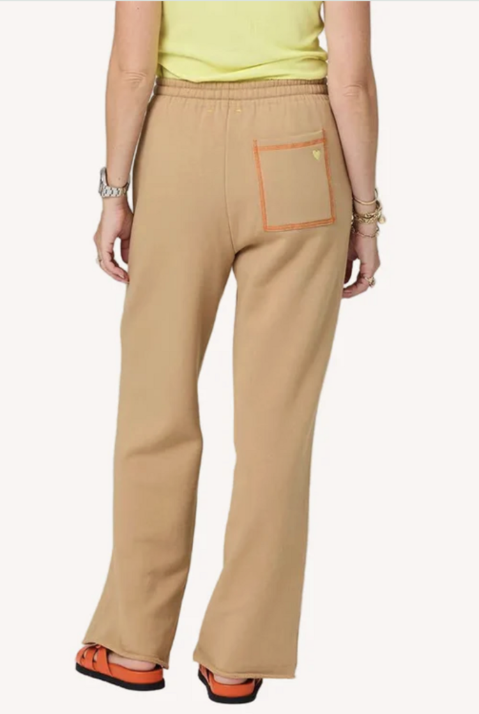 Kerri Rosenthal Weekend Barb Sweatpant - Camel