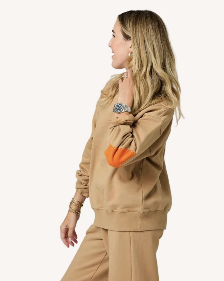 Kerri Rosenthal Ex-Boyfriend Sweatshirt in Camel
