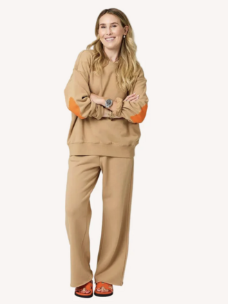 Kerri Rosenthal Ex-Boyfriend Sweatshirt in Camel