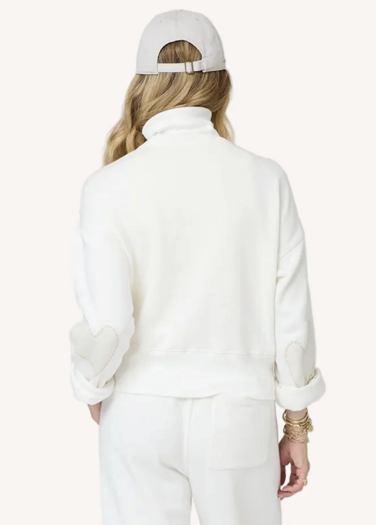 Kerri Rosenthal KR Imperfect Leather Heart Hat