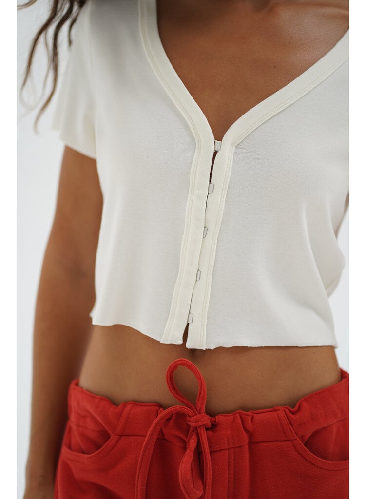 LNA Ami Hook & Eye Tee