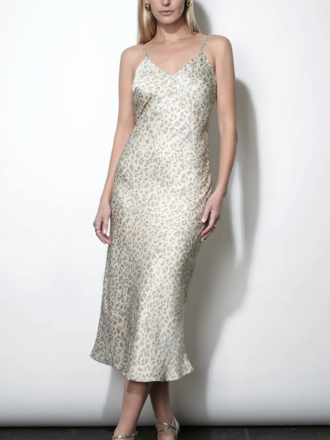 Greylin Cassandra Animal Cami Slip Dress