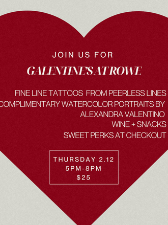Galentine's at Rowe