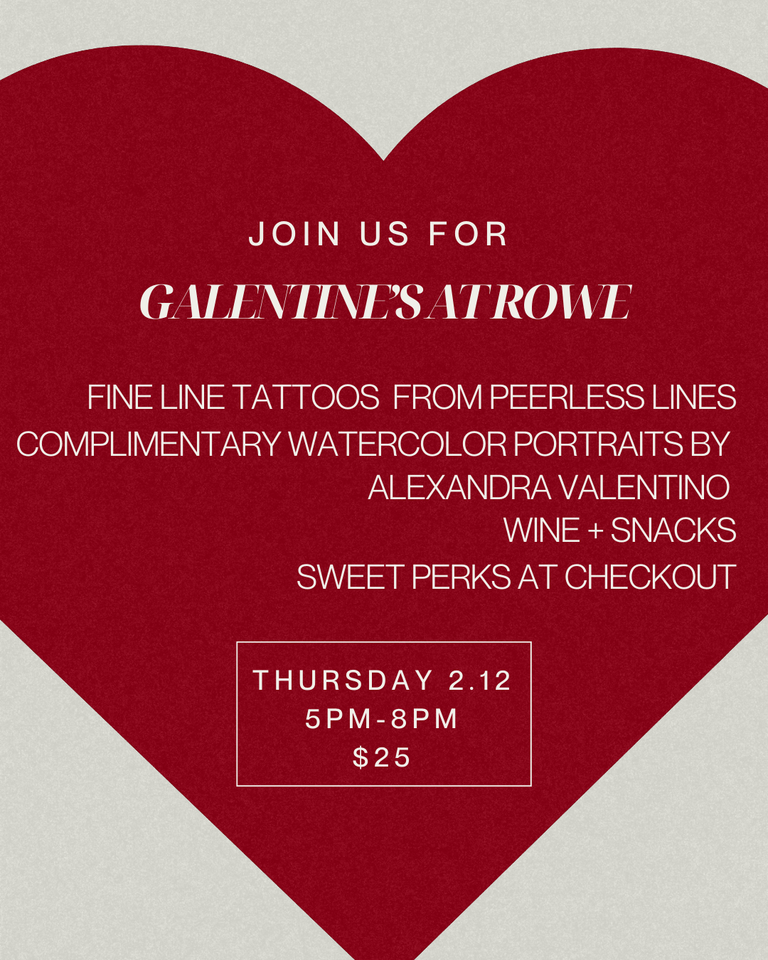 Galentine's at Rowe