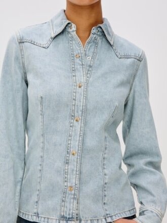 Rails Taiana Denim Top