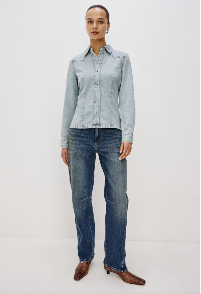 Rails Taiana Denim Top