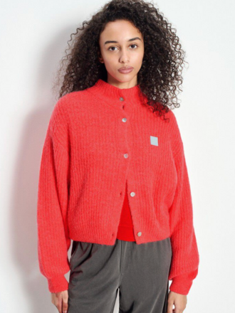 American Vintage East Cardigan in Flourescent Sunrise