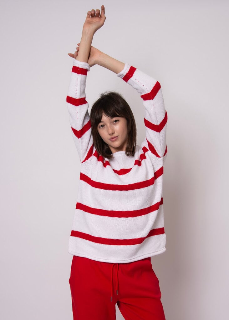 RD Style Kiri Long Sleeve Crew Neck Sweater