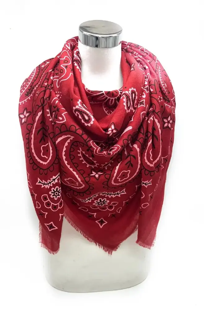 Lineta XL Structured Bandana Scarf