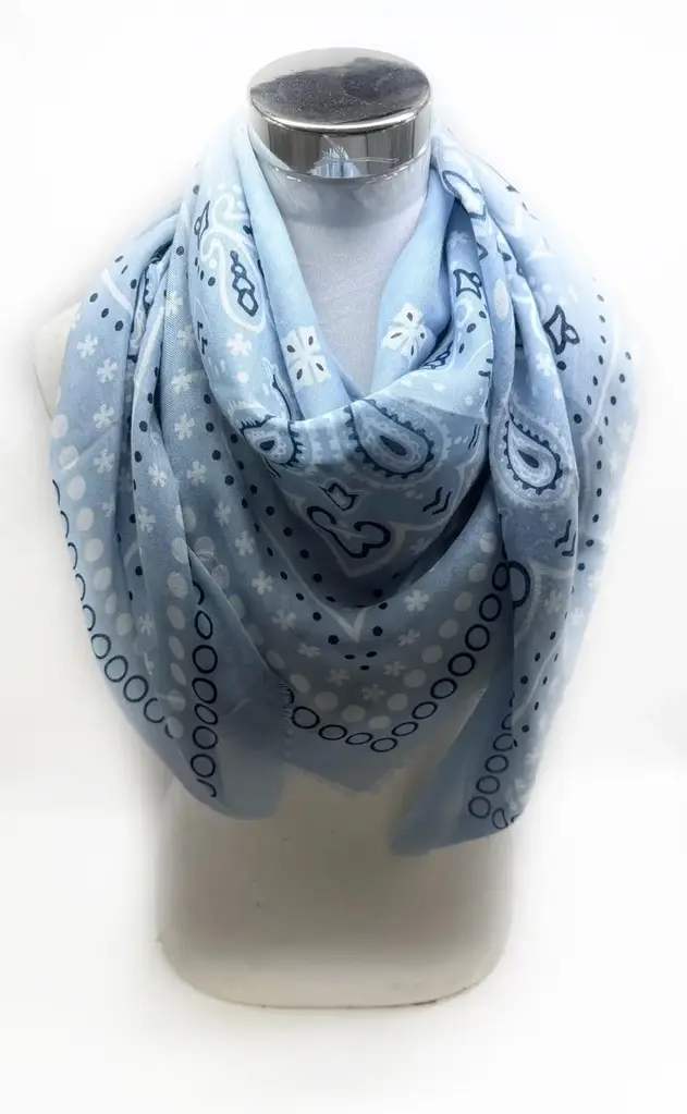 Lineta Large thin Bandana Scarf