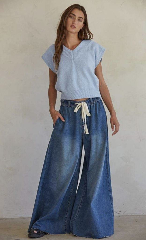 By Together Bell Jar Denim Pants
