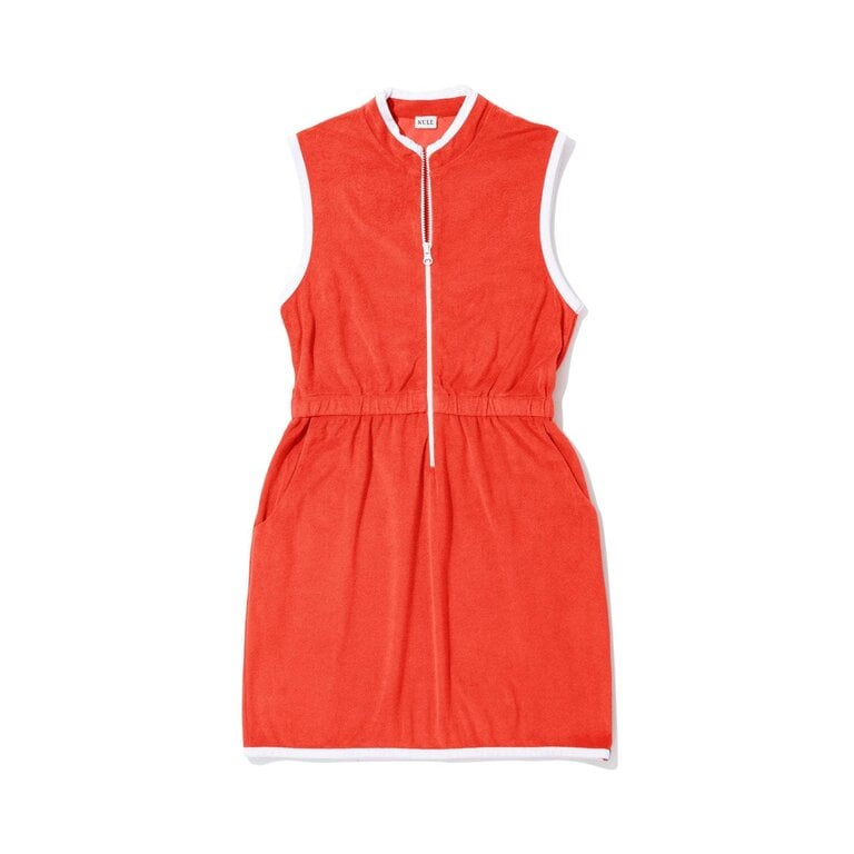 Kule The Terry Dress in Poppy