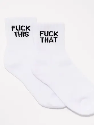 Larissa Loden Fuck This Fuck That Sock