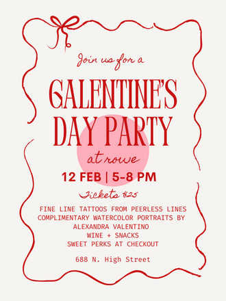 Galentine's at Rowe