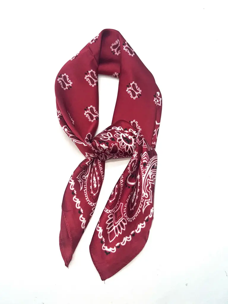 Lineta Sarah Silk Bandana Scarf