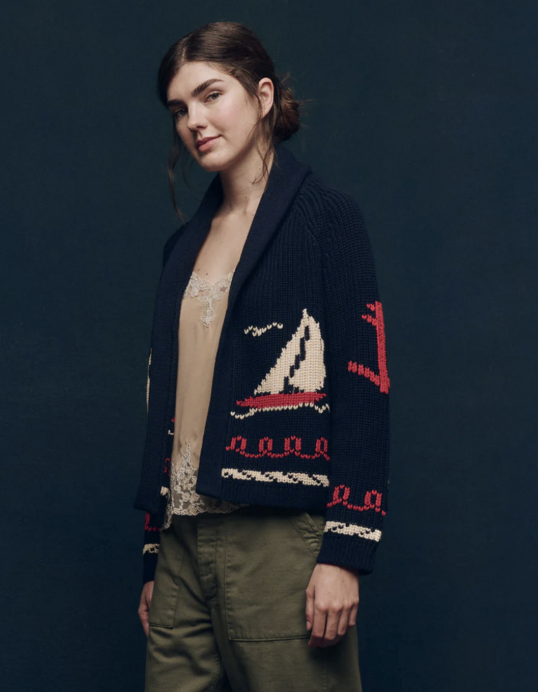 The Great The Sailboat Lodge Cardigan