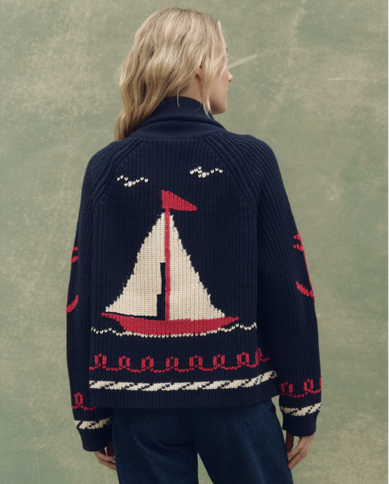 The Great The Sailboat Lodge Cardigan