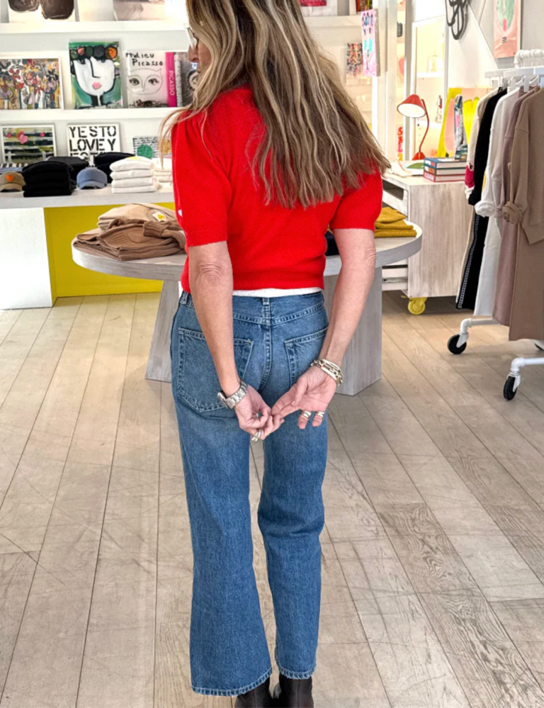 Kerri Rosenthal Short Sleeve Cardigan